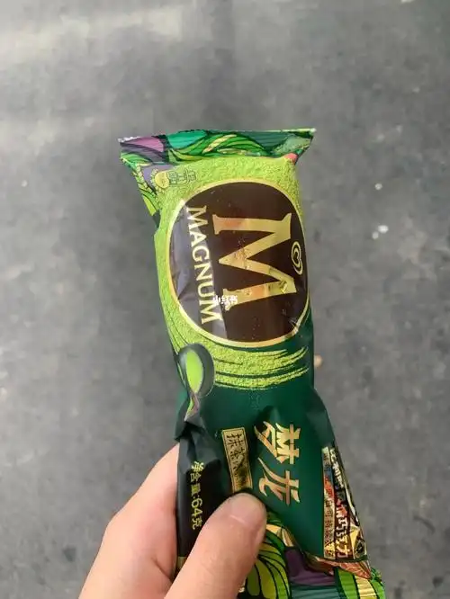 梦龙抹茶味有一丢丢腻_抹茶味_冰淇淋_梦龙_美食_美食展示_普通美食