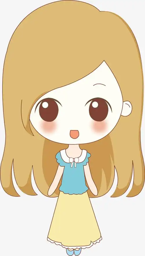 卡通女孩素材吧