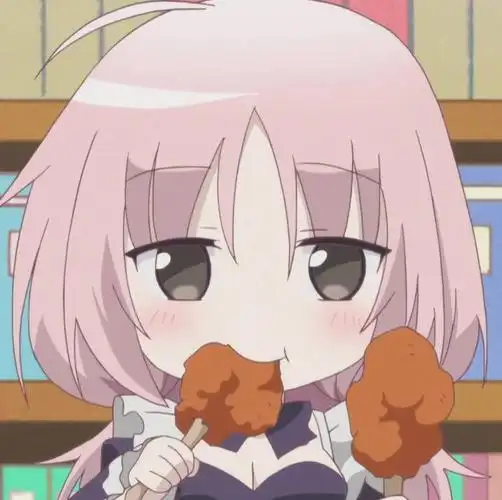 无水印二次元头像呆萌呆萌的