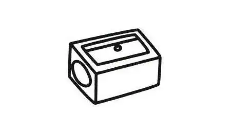 削笔刀简笔画法