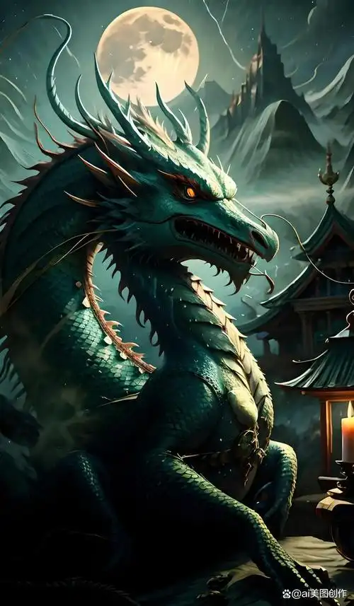 ai艺术创作(每日主题)如何用ai画出烛龙?