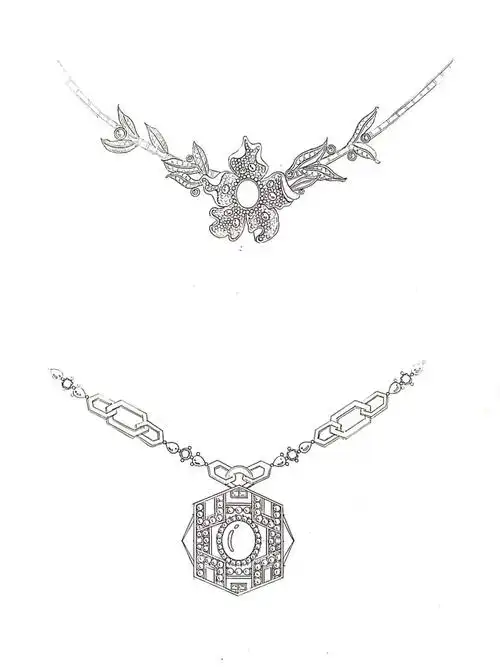 手绘 项链 练习 小合集