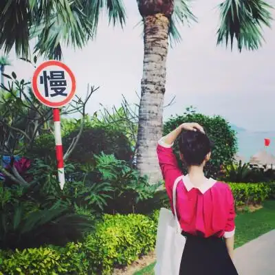 文艺范小清新#女生 背影 头像