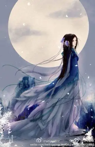 古风 插画 复古 美感 iphone5 壁纸 朱门半掩谁家小姐,我骑白马路过门