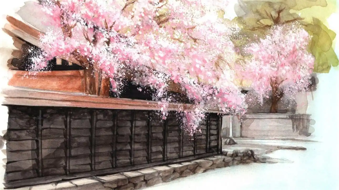 精美动漫手绘人物插画精选桌面壁纸图片