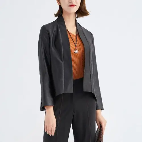 tangy collection/tangy collection女士香云纱莨绸真丝桑蚕丝时尚