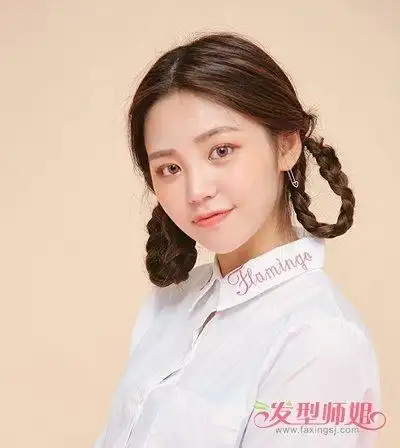 流行发型 淑女发型 >> 编发怎能缺席青春少女的美好时光 2019长发少女