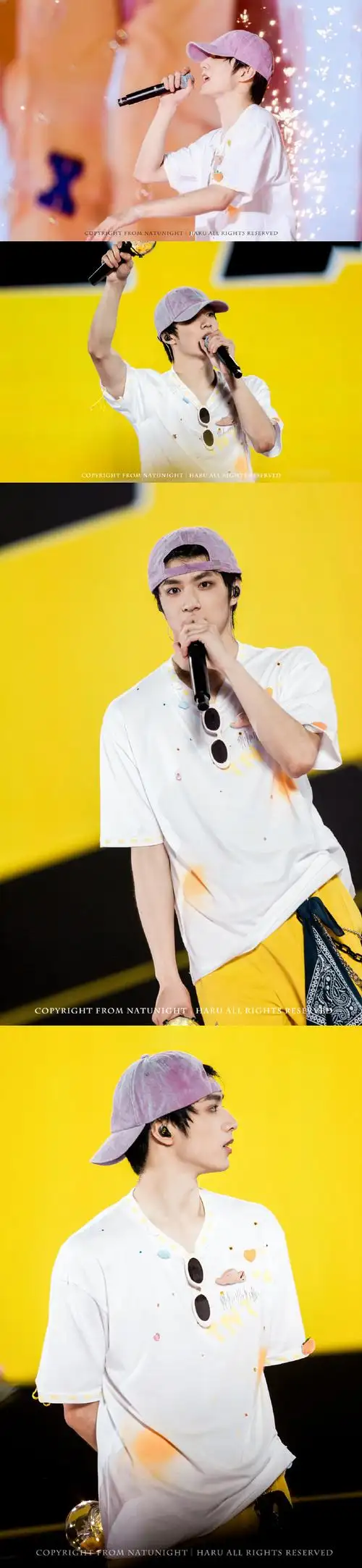 今日星拍放送##刘耀文唱情歌朝着满月的方向哭了##腾讯音乐由你榜