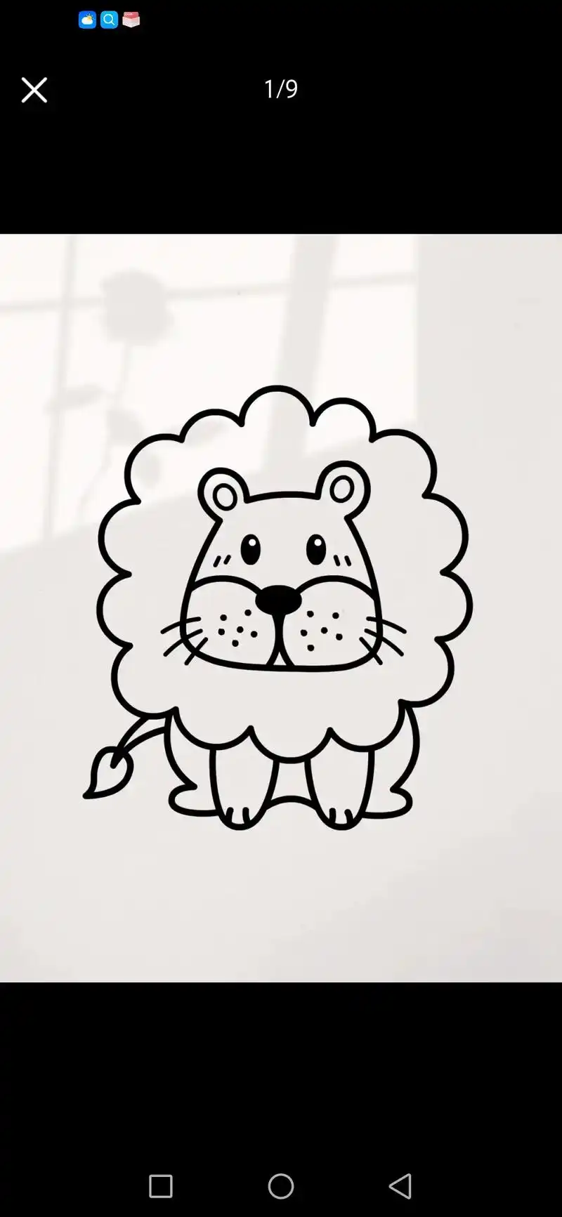 简笔画 狮子.#一学就会的简笔画 #一起学画画 #跟着抖音学 - 抖音