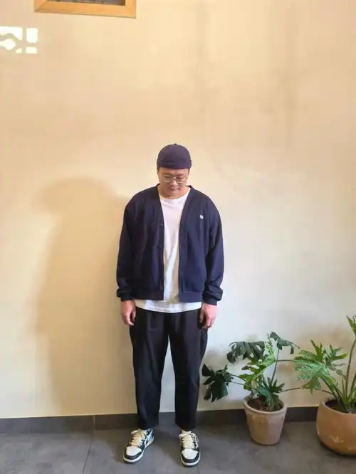 180cm95kg胖子男生秋冬穿搭