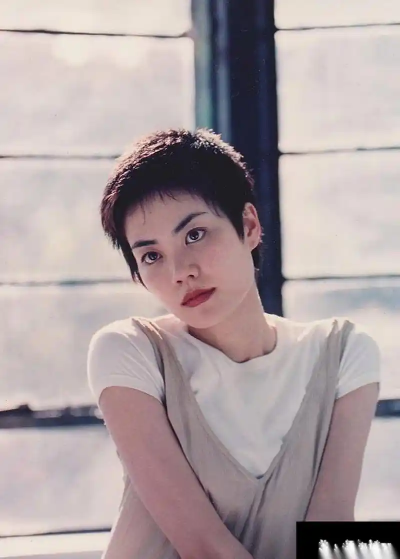 年轻时候的王菲真漂亮,清纯秀丽,目光清澈