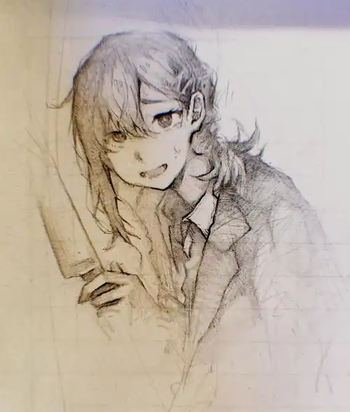 手绘速写临慕动漫