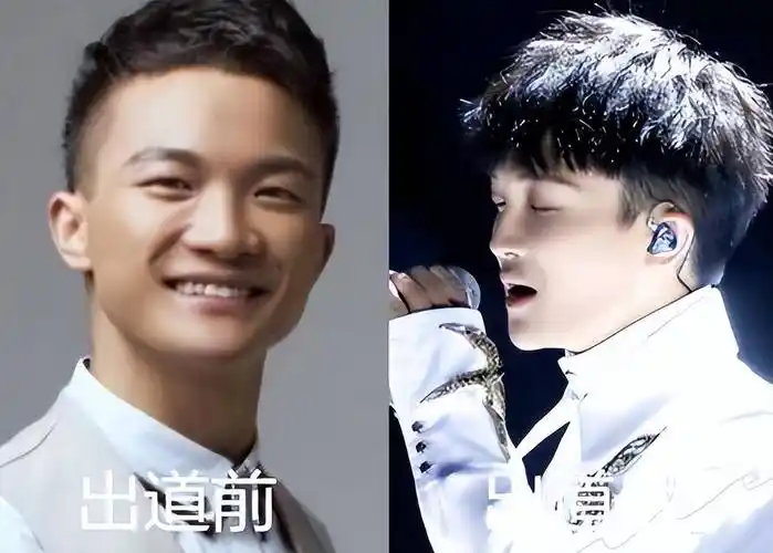 "判若两人"的旧照,才发现,资本"造星"的力量太强大_赵露思_周深_杨紫