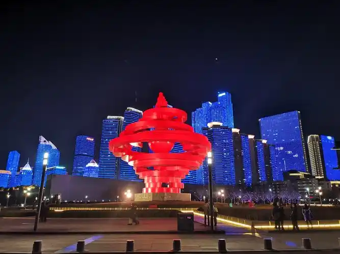 mate20pro——青岛五四广场夜拍 - 花粉随手拍夜景 花粉俱乐部