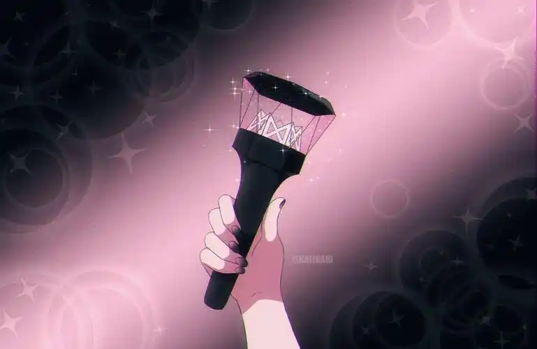 卡通动漫版的韩团应援棒路人除了exo的其他都不认识