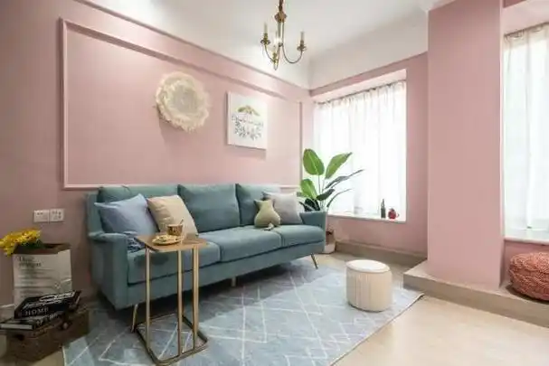 客厅刷什么颜色的漆好看?看看这几种流行风格,秒杀大白墙!