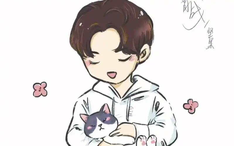 【肖战】用ipad一个q版肖战