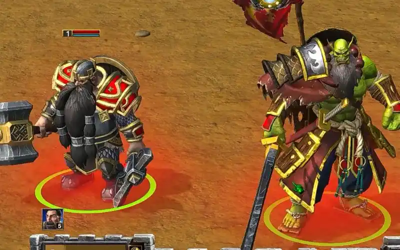 【魔兽争霸3重制版】10级剑圣vs10级山丘 平a谁最强?