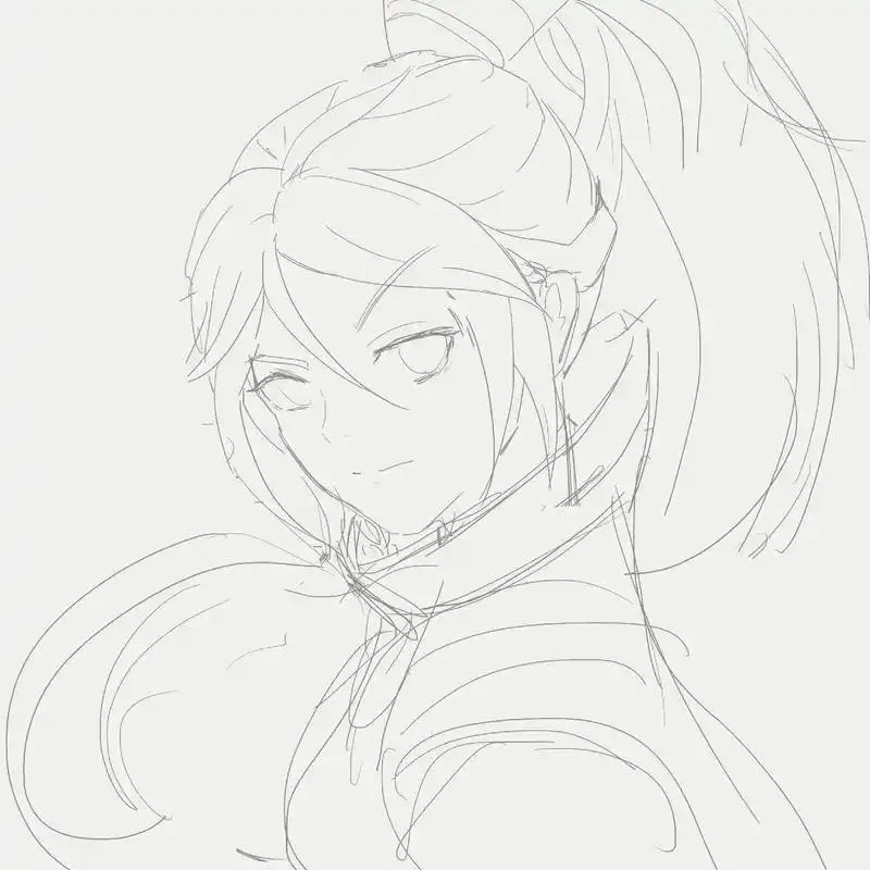 二次元 #dota2 #绘画过程 #同人 #零基础学画画  - 抖音