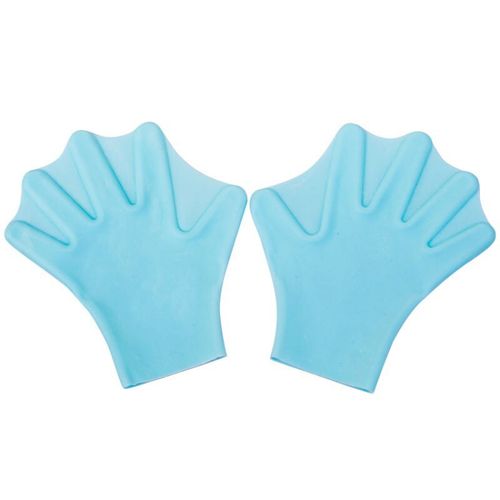 游泳手蹼 游泳辅助器材浮潜硅胶游泳装备划水掌手蹼成人半掌儿童游泳