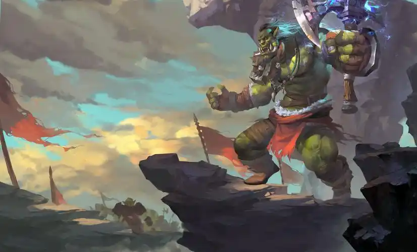 兽人出征|插画|游戏原画|absalom空 - 原创作品 - 站酷 (zcool)