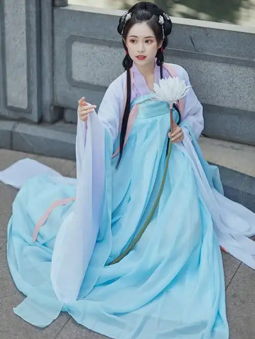 oiuo汉服女仙气古风古装衣服女仙女仙套装齐胸襦裙大码汉服套装 红