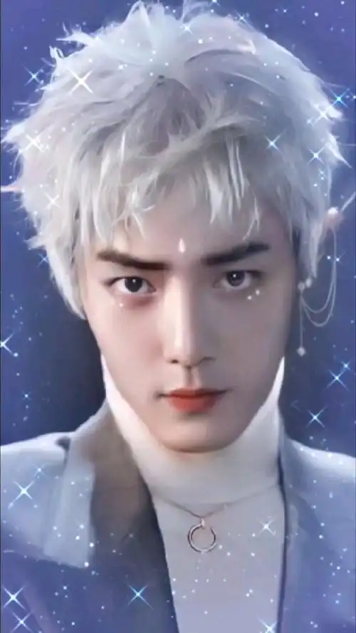 肖战的银发也太惊艳了精灵也不过如此吧