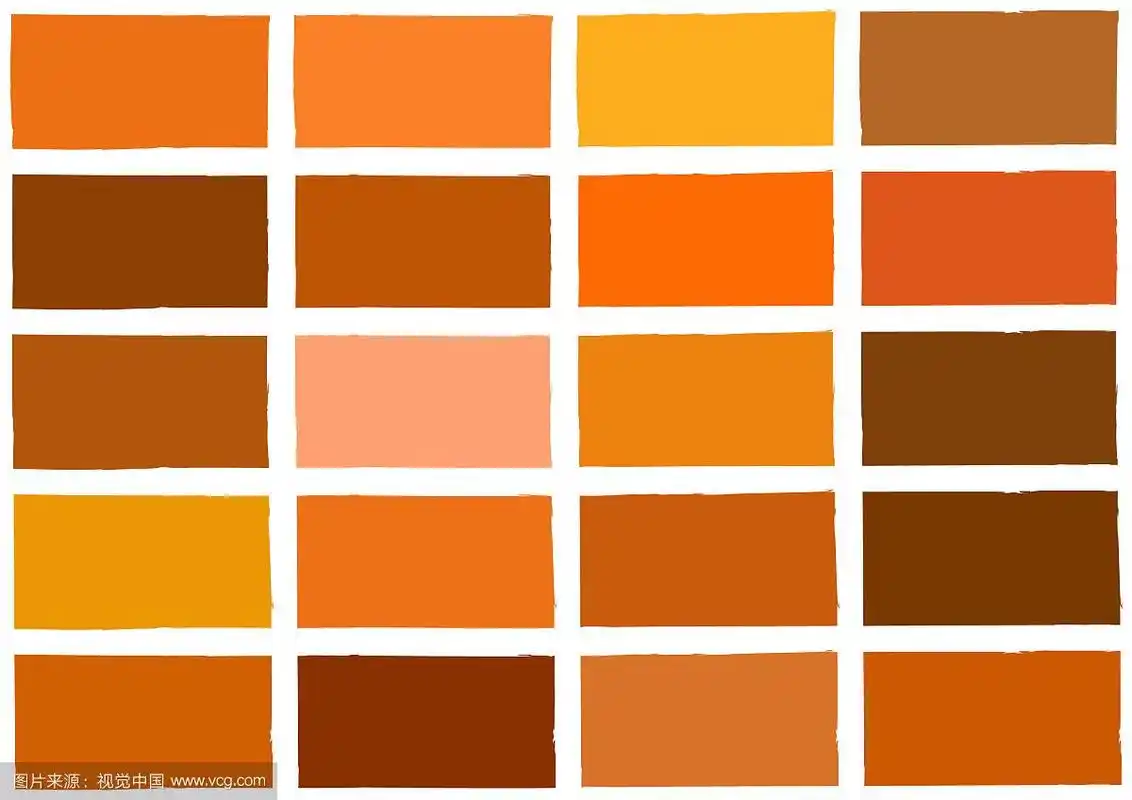 橙色色调颜色阴影背景