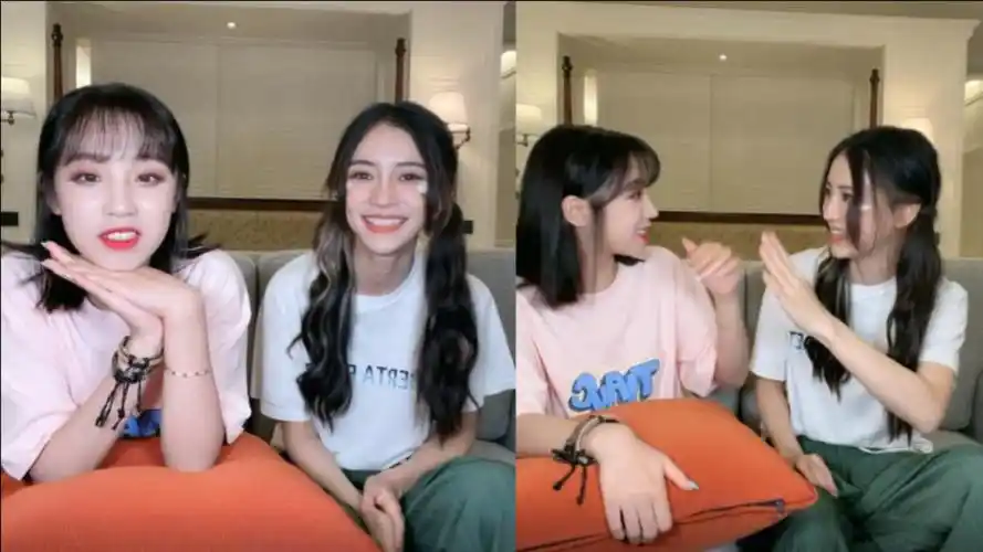 angelababy现身宋雨琦直播间 有说有笑力破不和传闻