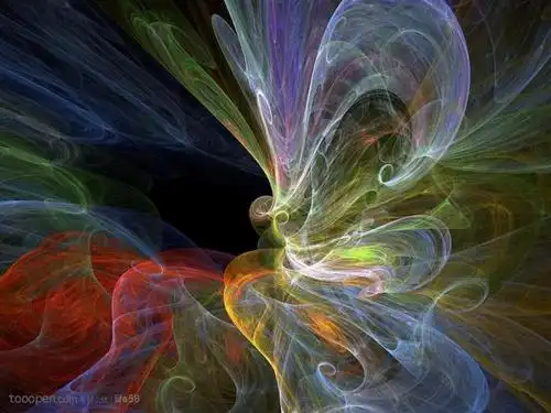 烟雾弥漫炫彩动感光晕波浪图片素材-高清免…-堆糖,美好生活研究所