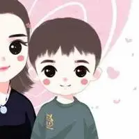 卡通母子头像 卡通版母亲和儿子头像两张_微信头像图片大全