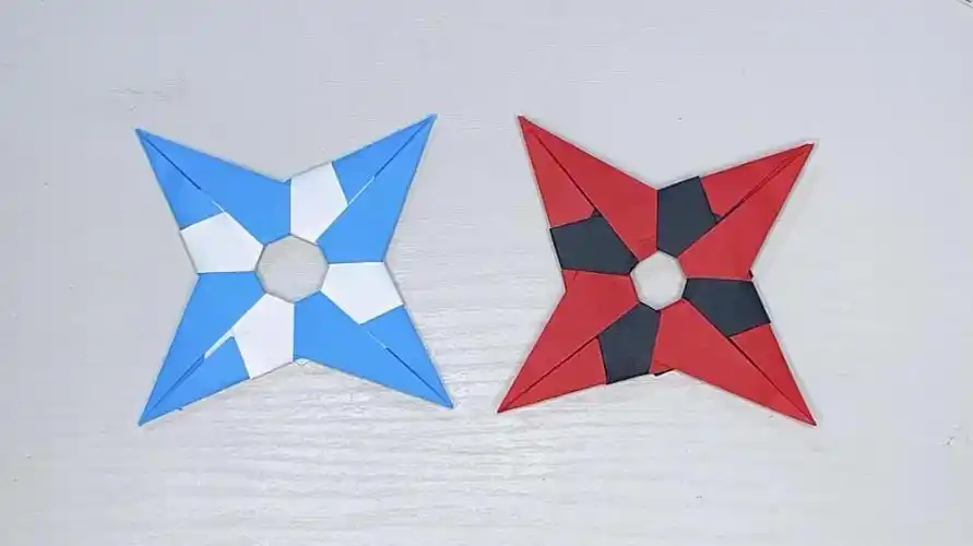 四角飞镖折纸教程