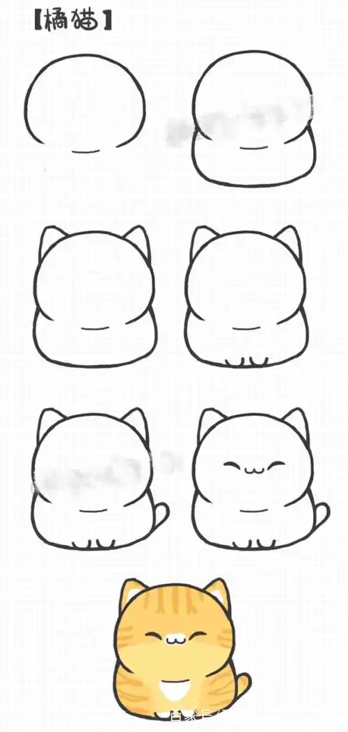 今天就为大家分享一些手绘卡通人物简笔画教程,简单易学,闲时可以学学