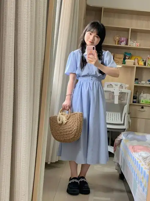 148小个子长裙分享