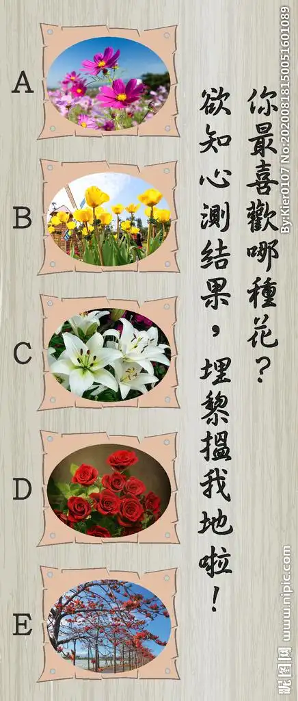 心理测试结果展板海报图片