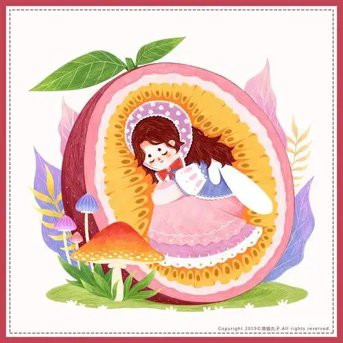 嘘～百香果精灵睡着了哦