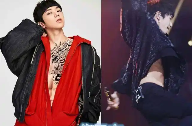 有种"养眼"叫爱豆炫腹肌,罗云熙还好,看到华晨宇:有点意思_照片_男孩