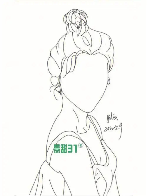 零基础学画画  #景甜司藤