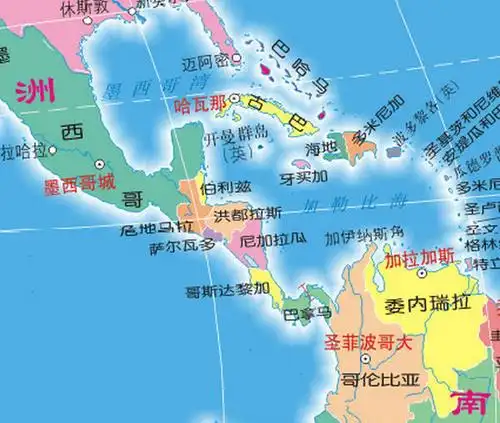 地图看世界石油王国及美女之国委内瑞拉为何这磨穷