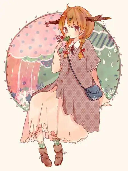 手绘 少女 封面 头像 人物 p站 二次元 壁纸 原创 水手服 意境 森系