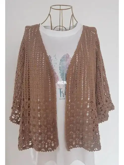 钩针开衫最满意的款式