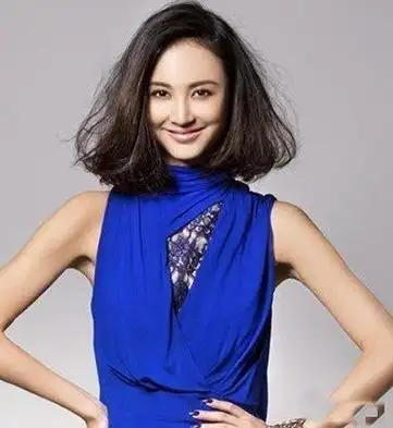 三七分梨花头造型 女生短发造型图片