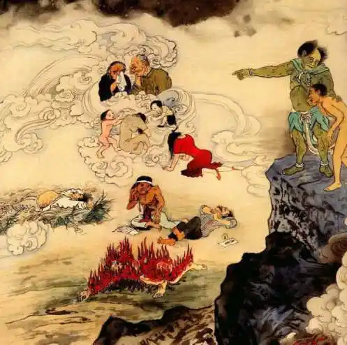 地狱变相图hellscenepainting