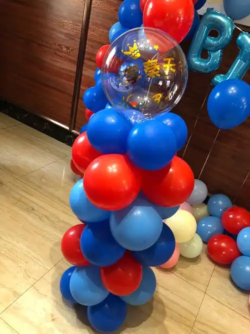 生日气球布置