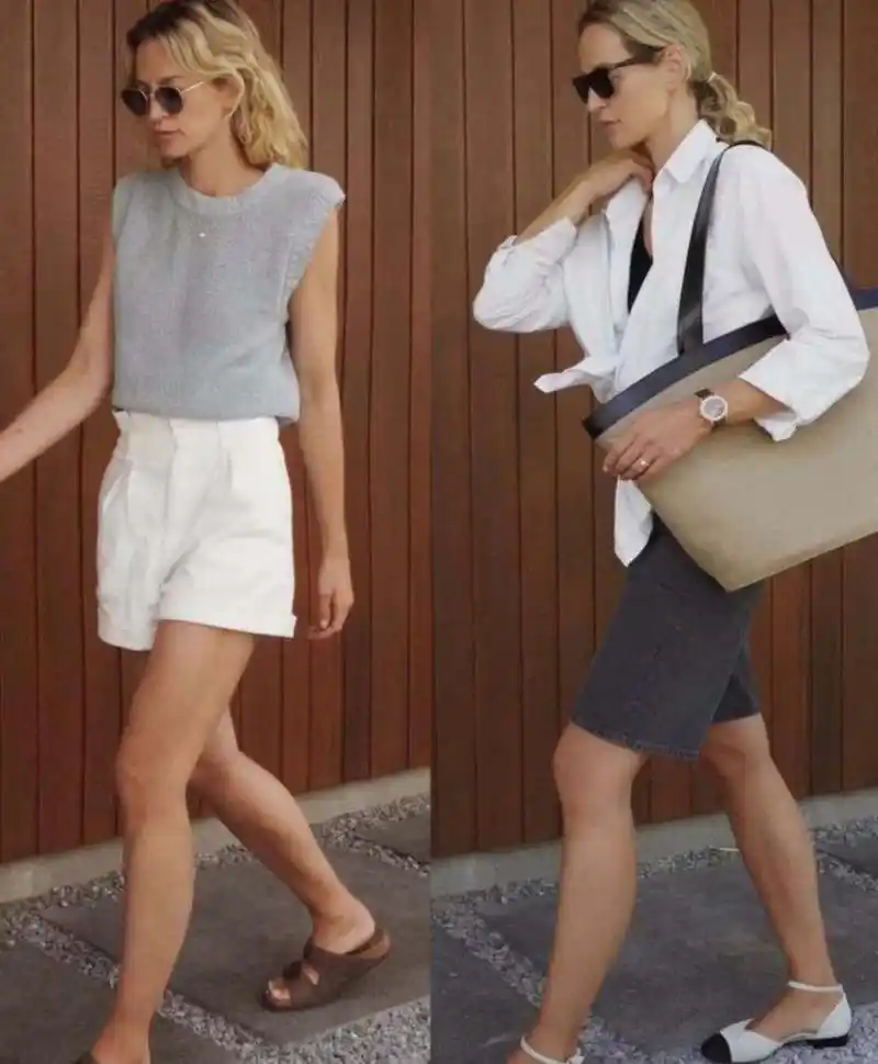 原创夏天掌握裙子裤子的搭配知性又复古