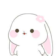 微信表情萌萌哒的甜兔酱表情包