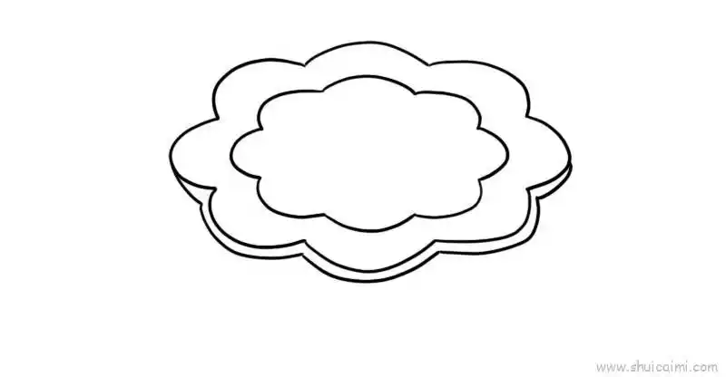 盘子儿童画怎么画盘子简笔画图片