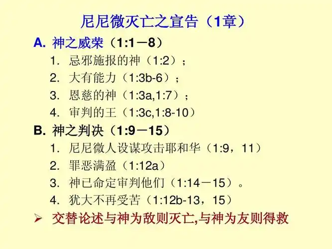 旧约概论---小先知书3--鸿番哈bppt