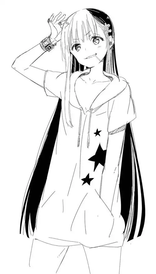 长发妹妹头发型动漫人物