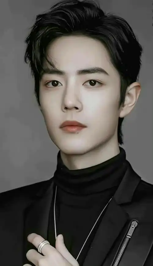 肖战黑西装壁纸